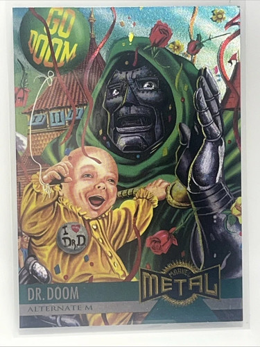 1995 fleer marvel metal cards - fleer,
