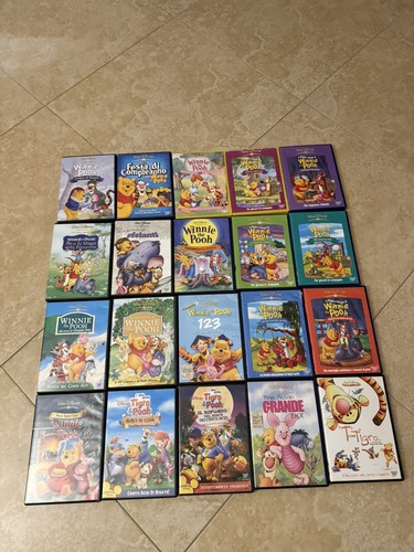 Lotto dvd vhs winnie - 20,