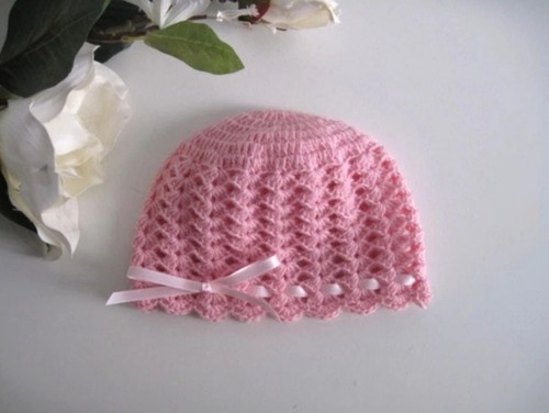 Cappellino neonata nascita - cappellino,