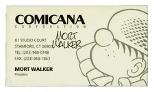 RARE! “Beetle Bailey" Mort