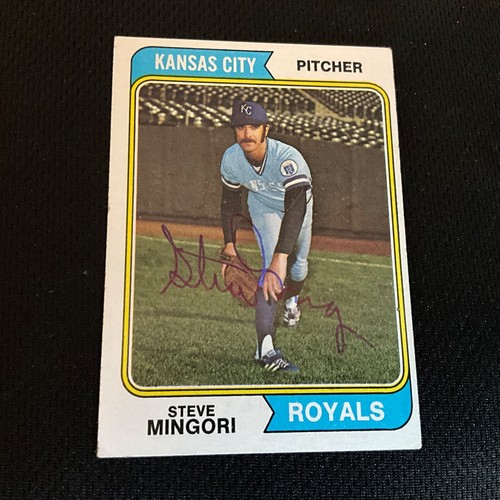 Autografo 1974 topps steve - autografo,