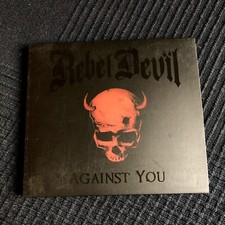 REBEL DEVIL (EXTREMA) Italian Heavy Metal signed CD AGAINST YOU Strana Officina