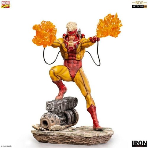 Marvel comics men pyro - x-men, art