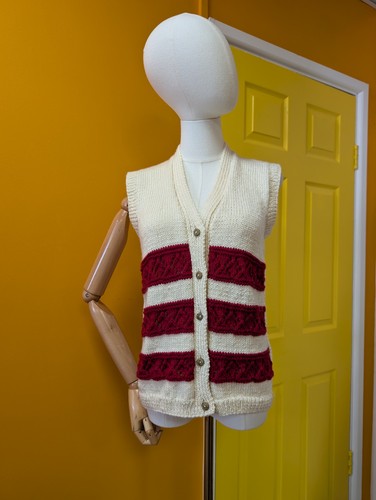 Gilet vintage lavorato - gilet/gilet,