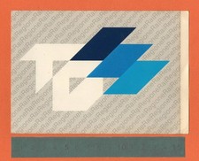 Adesivo Vintage Sticker Autocollant Aufkleber emittenti Radio Tv RAI REGIONE