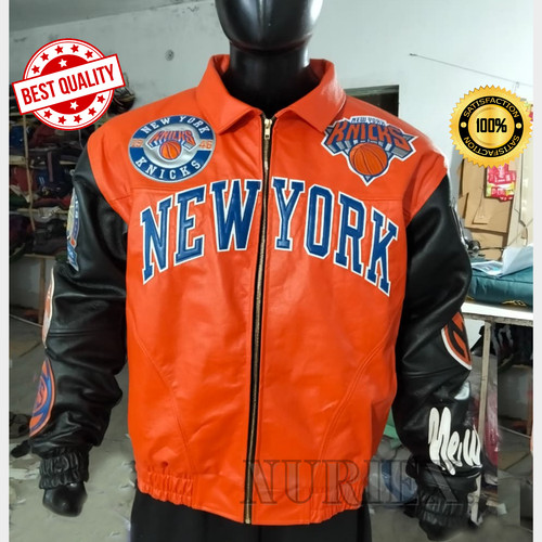 Bomber knicks basketball - bomber, ny
