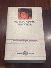 Hegel estetica tomo primo - hegel,