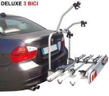 Carrello portabici per gancio traino universale omologato 3 biciclette
