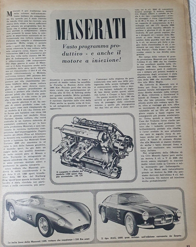 Auto maserati 1500 2000 zagato - auto,
