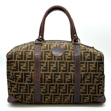 Borsa FENDI Zucca Boston tela
