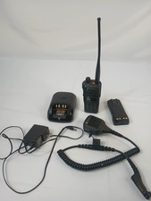 Motorola APX 4000 700/800 MHz Caricabatteria Radio + Batteria + Altoparlante Walkie Takie [C]