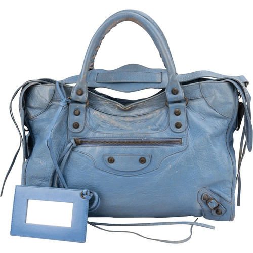 Borsa mano balenciaga blue - a,
