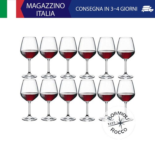Bormioli rocco set 12 calici - rocco,
