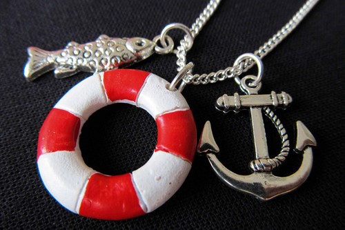 3er set marittimo collana - set,