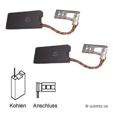 Kohlebürsten DEWALT D28432C, D28492, D28493, D28750 - 6,2x15,7x26mm (2167)