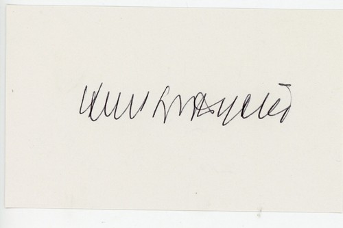 Autografo primo ministro - primo,
