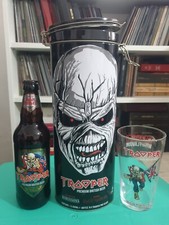 Iron Maiden "Trooper Premium British Beer" Box: 500 ml Beer + Branded Pint Glass