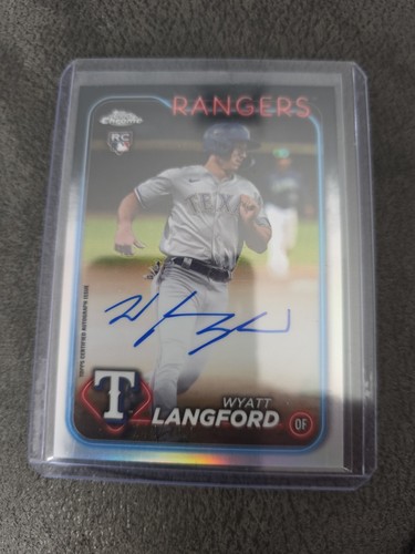 Wyatt langford 2024 topps - wyatt,