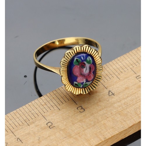 Anello vintage oro - in,