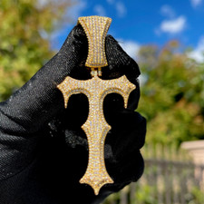 Ciondolo uomo 3 ct diamante