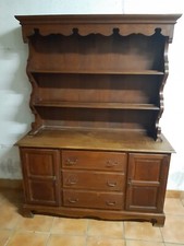 Credenza antica con - , piattaia