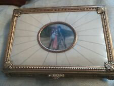 Carillon antico legno Cameo funzionante intarsiato