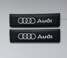 ✅Coppia di2 Copri Cintura Sicurezza AUDI S LINE A1 A4 A3 A5 A6 A7 Q5 Q3 Q7 RS TT