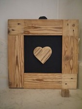 quadretto in legno spazzolato