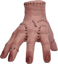 MANO ZOMBIE REALISTICA CON CUCITURE MERCOLEDI DECORAZIONE HORROR FESTA HALLOWEEN