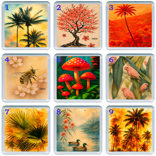Acrylic coaster drink - drink, nature