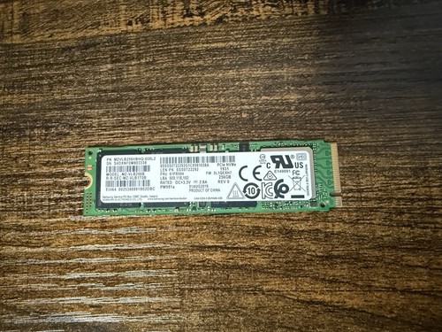 Samsung 256gb health ssd - 256gb, 99%