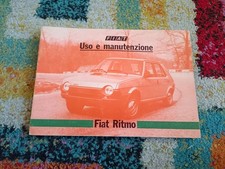 LIBRETTO USO MANUTENZIONE FIAT
