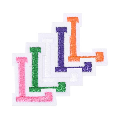 Pezzi toppe lettere ferro - 5,