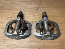 Shimano PD-A530 doppia funzione clipless SPD 2 bulloni e pedali strada piatti