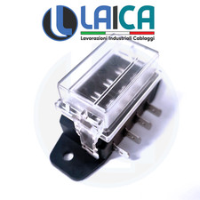 PORTAFUSIBILI 4 FUSE BOX SCATOLA PORTA FUSIBILE AUTO MOTO CAMPER NAUTICA 1 PZ