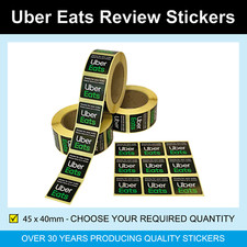 Adesivi recensione Uber Eats -