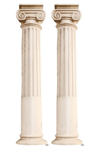 Due pilastri romani - pilastri, a
