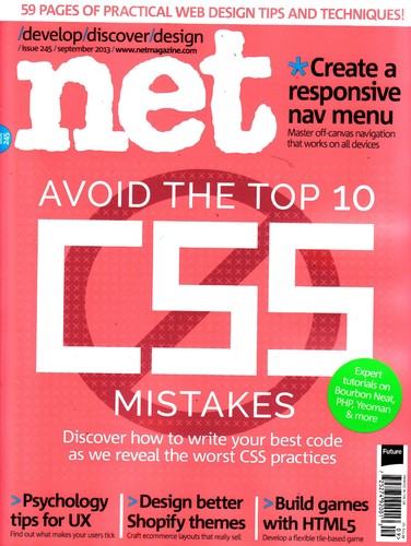Net magazine september 2013 - magazine,