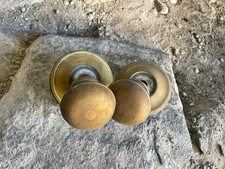 Pomelli in Ottone Per Portone Esterno Primi Del 900