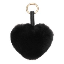 Heart plush keychain - 5.9",
