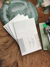 Vintage Zenith El Primero E Prime Chronograph Instruction Set Manuale Nos Set