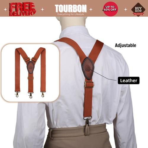 Tourbon bretelle uomo schiena