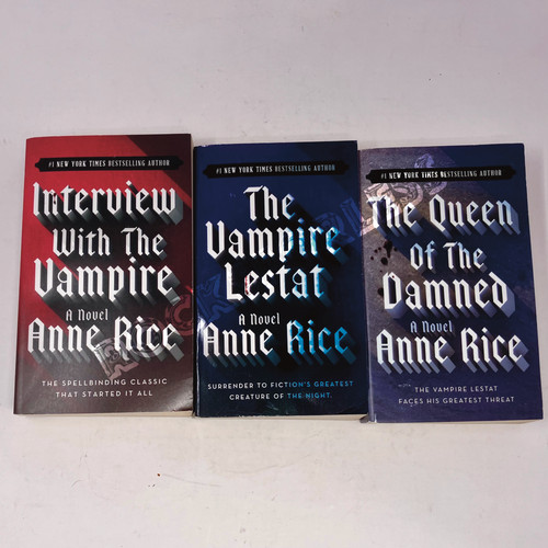 Anne rice books - 3,