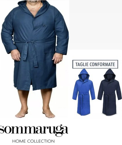 Accappatoio microfibra unisex