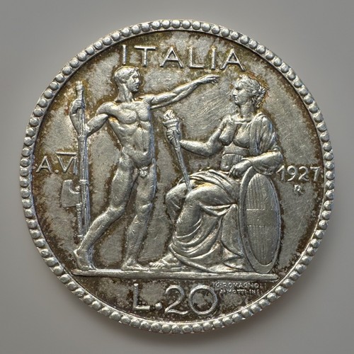 Lire 1927 littore regno - lire,