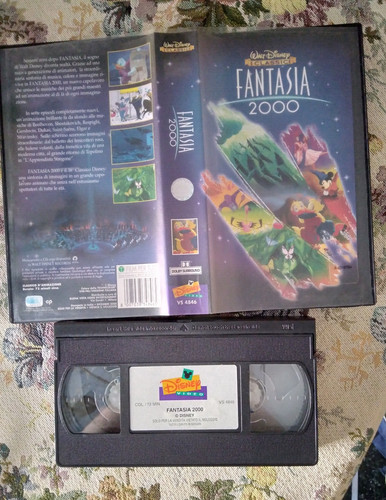 Vhs fantasia 2000 - vhs,