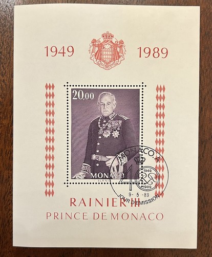 Monaco 1989 foglio - monaco:, ricordo