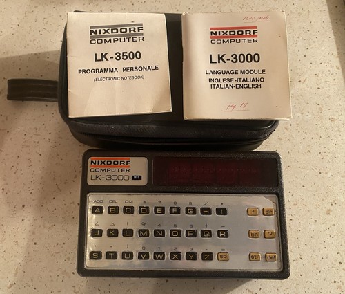 Nixdorf computer 3000 - computer, lk-3000