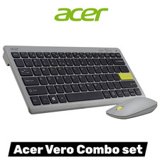 Acer Set combinato tastiera e mouse wireless per Mac computer portatile PC 2,4 GHz