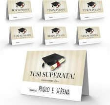 Segnaposto Laurea